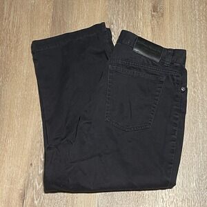 Lauren Jeans Co. Ralph Lauren Black Cropped Pants Women's Size 10‎ EUC